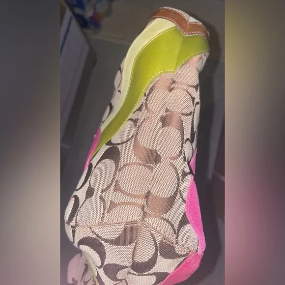 Coach special edition spring 2004 floral luxury shoulder bag